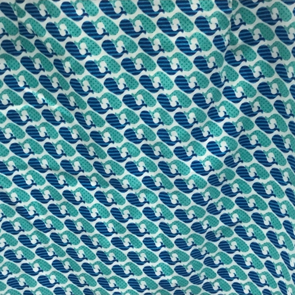 Talbots Blue and White Whale A-Line‎ Skirt - Picture 2 of 6